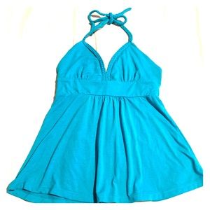 Turquoise Halter Top
